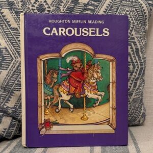 ☘️2/$10☘️Houghton Mifflin Reading Carousels Book, Grade 1 Reader, 1986